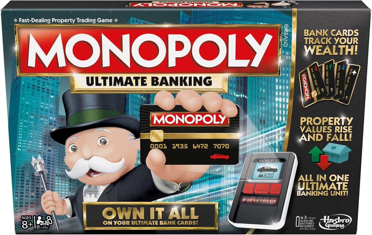 Hasbro Gaming Monopoly Ultimate Banking Hasbro Gaming Monopoly Ultimate Banking